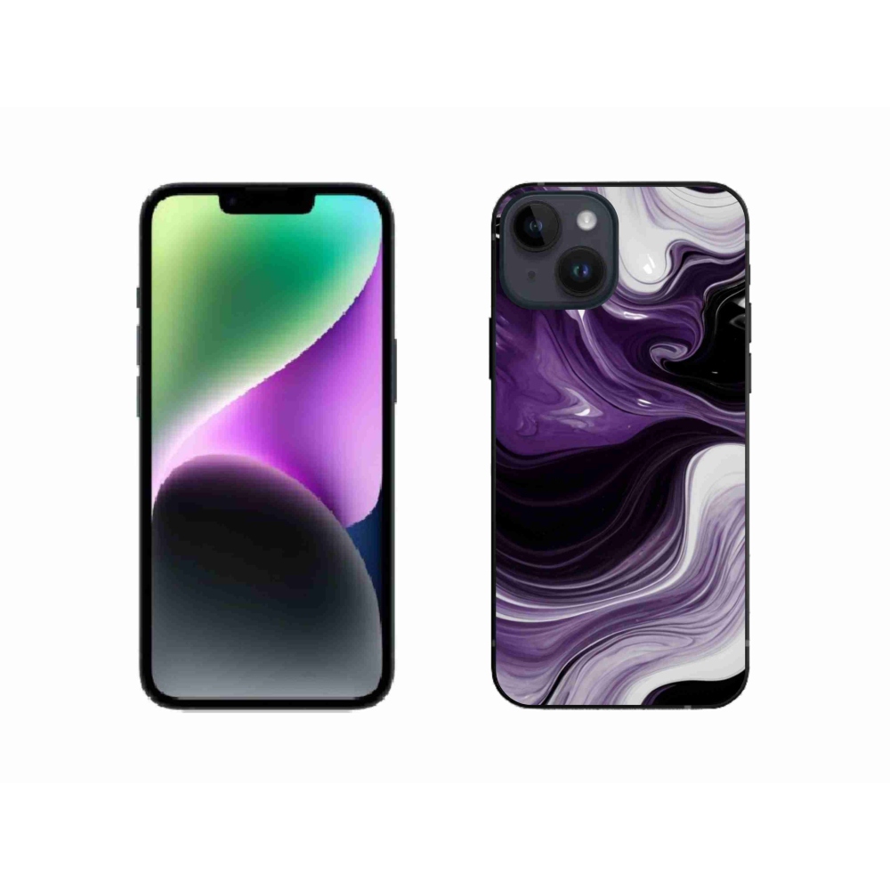 Gél borítás mmCase iPhone 14 készülékhez - absztrakt motívum 46