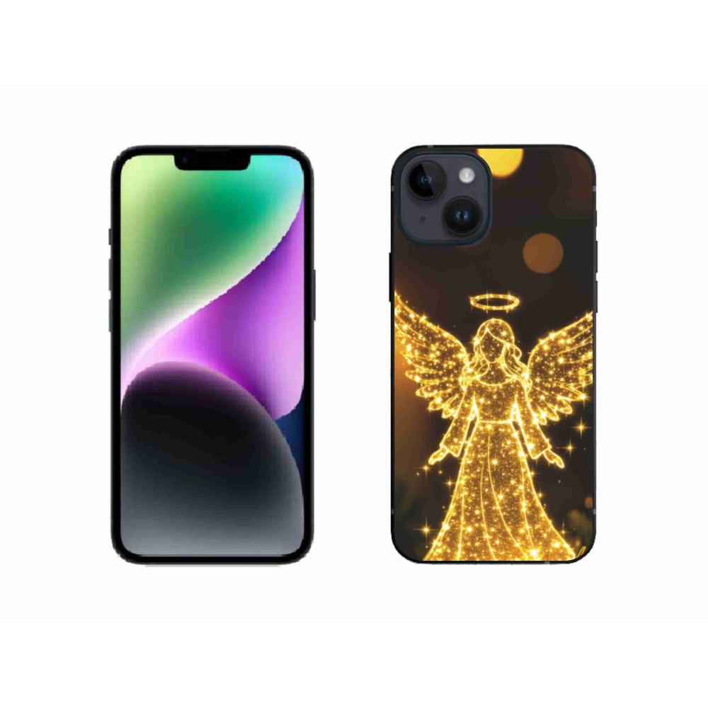 Zselés borítás mmCase iPhone 14 készülékhez - angyalka