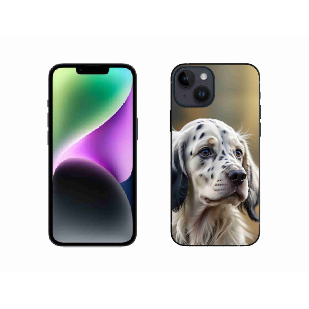 Zselés borítás mmCase iPhone 14 készülékhez - English Setter