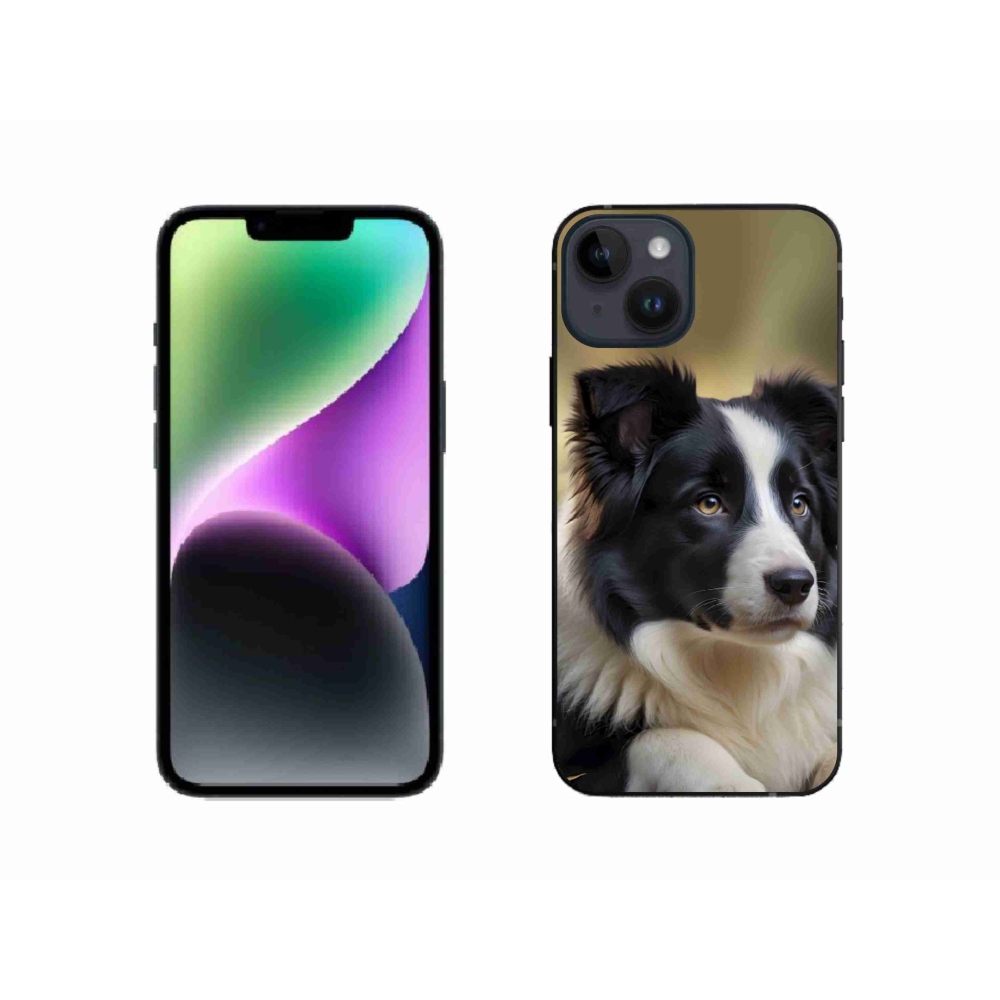 mmCase gél tok az iPhone 14-hez – border collie 2