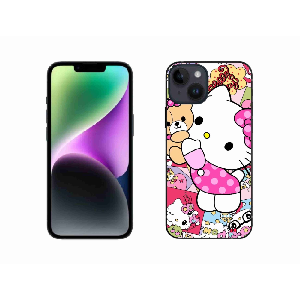 mmCase gél tok az iPhone 14-hez – aranyos cica
