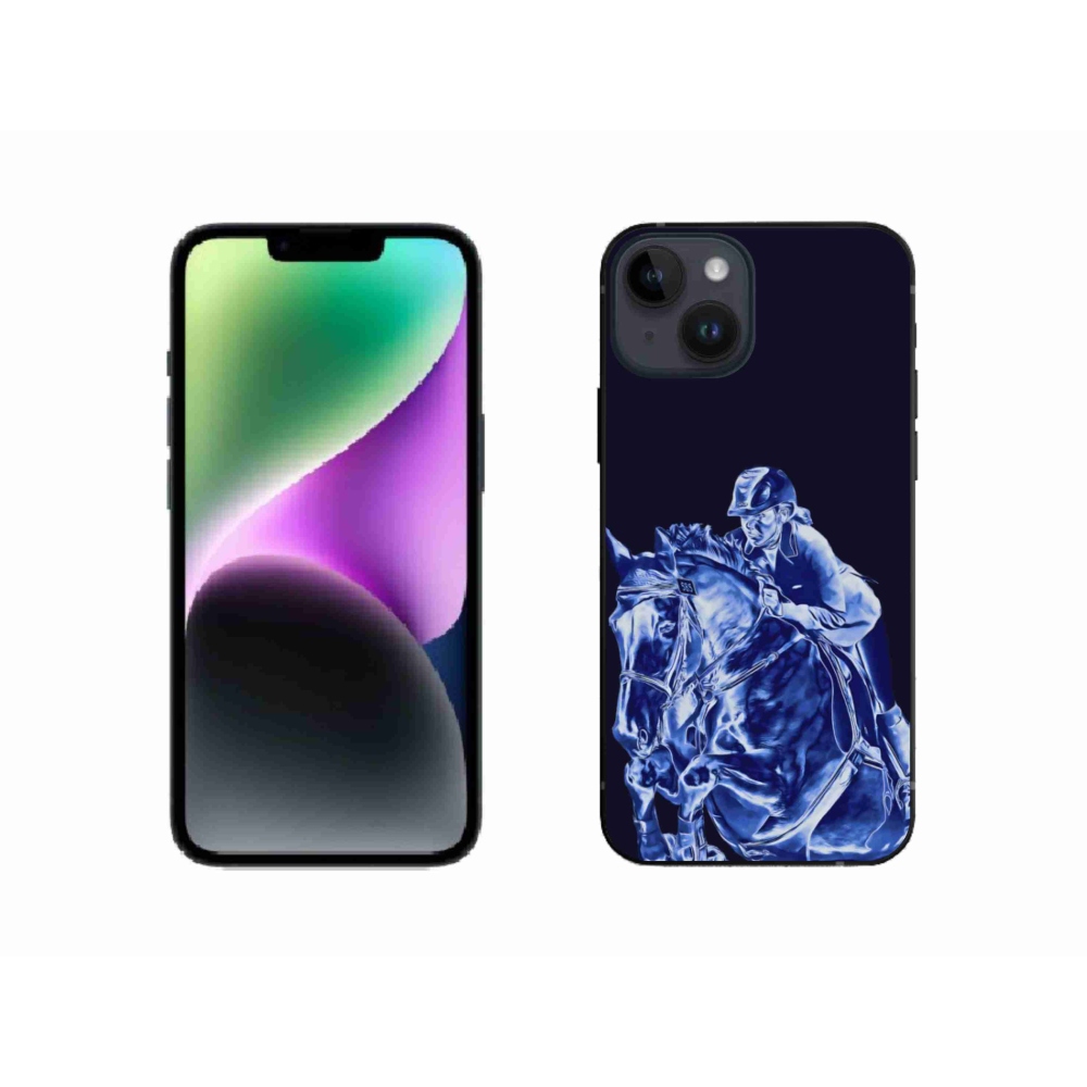 Zselés borítás mmCase iPhone 14 készülékhez - versenyló