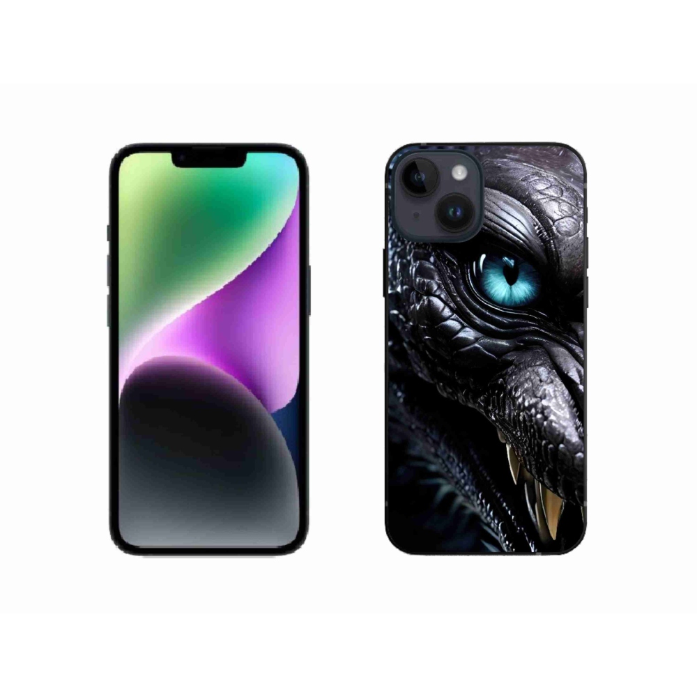 mmCase gél tok az iPhone 14-hez – sárkányos mintával