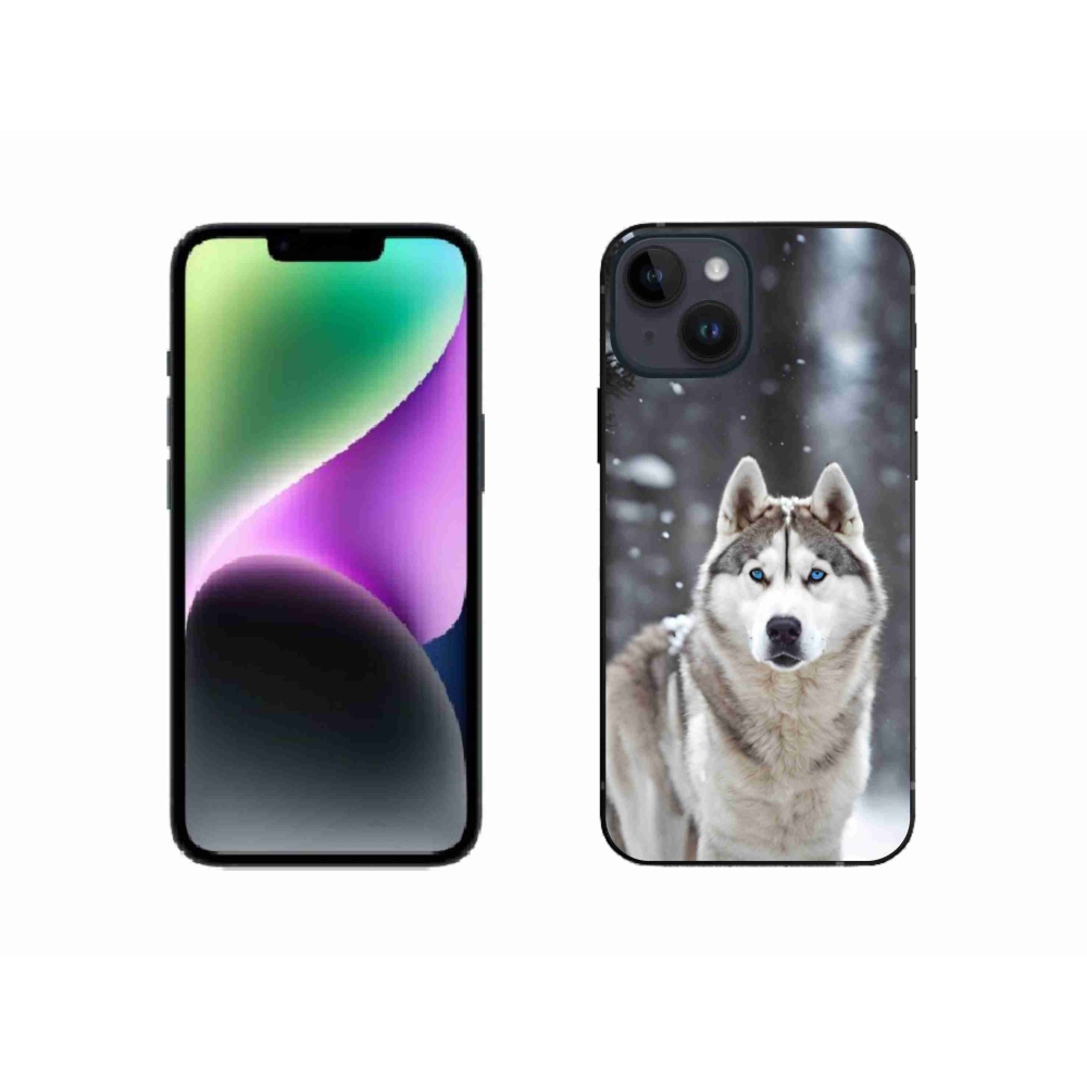 Gél borítás mmCase iPhone 14 készülékhez - husky 2