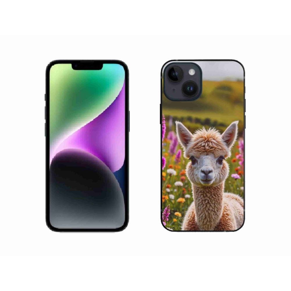 mmCase gél tok az iPhone 14-hez – láma a réten