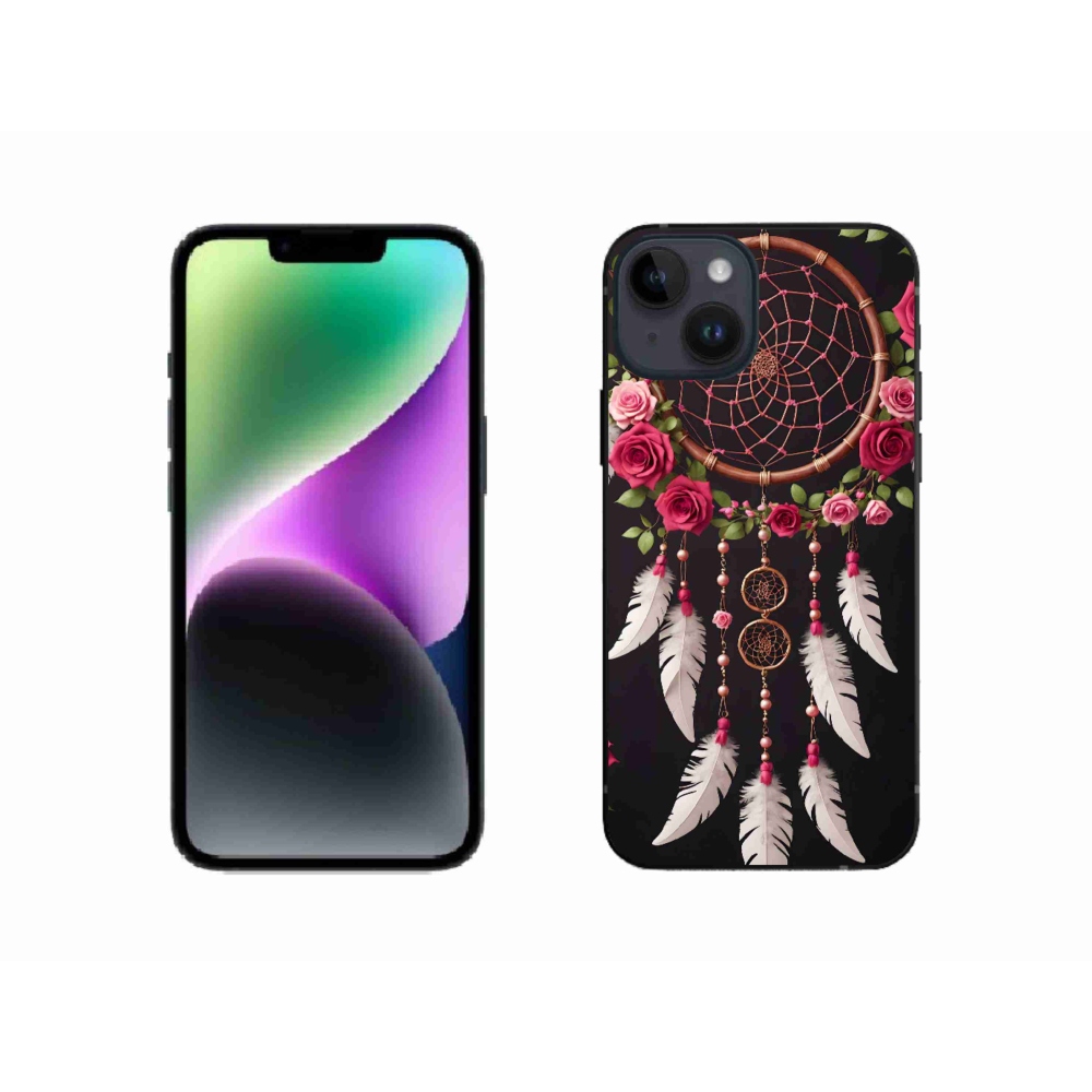 mmCase gél tok az iPhone 14-hez – álomfogó rózsákkal
