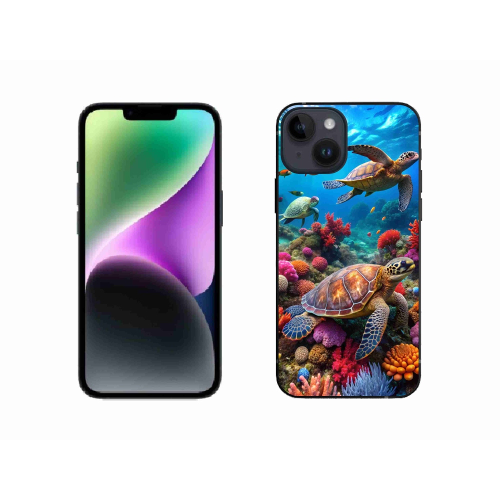 Zselés borítás mmCase iPhone 14 készülékhez - Sea World 2
