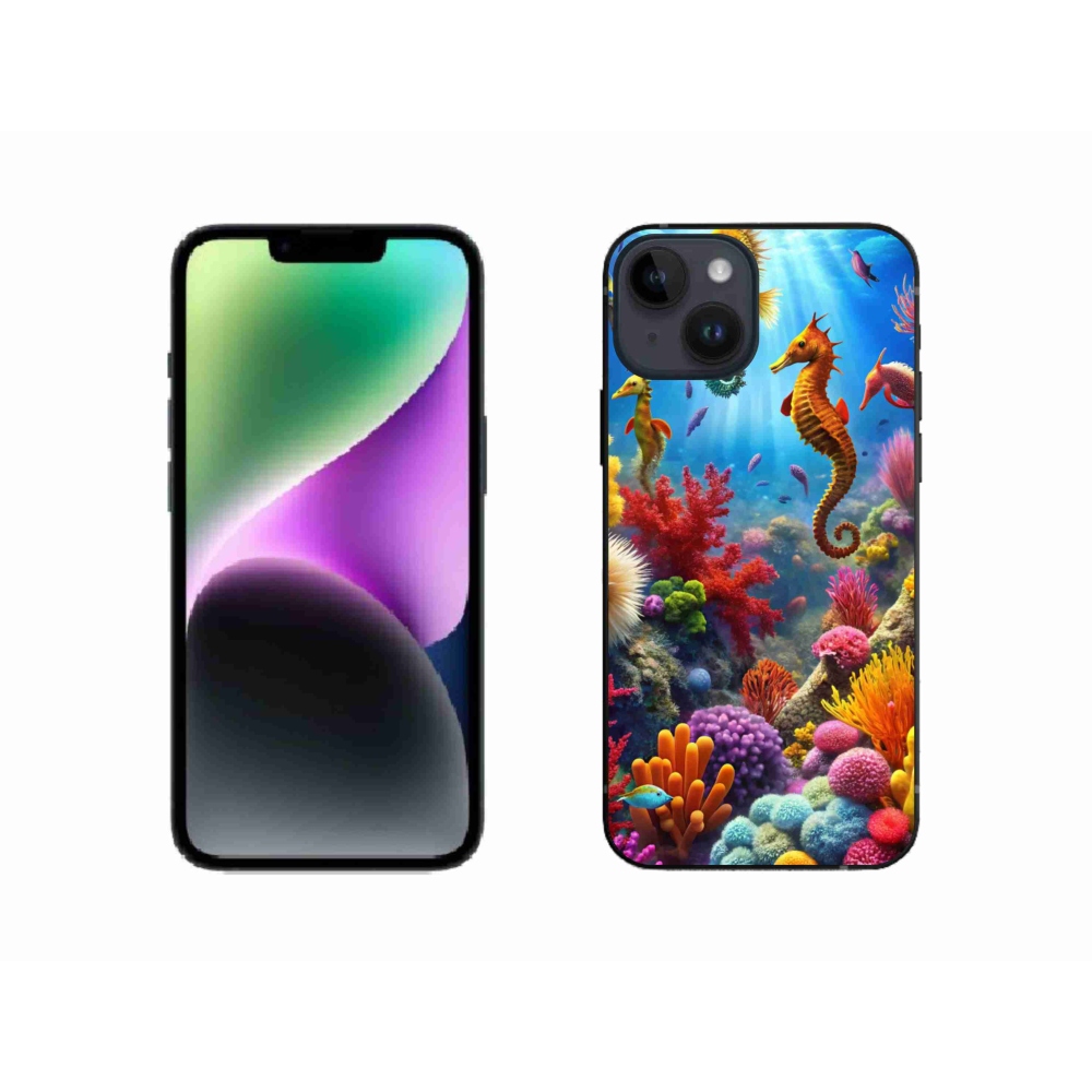 Zselés borítás mmCase iPhone 14 készülékhez - Sea World 3