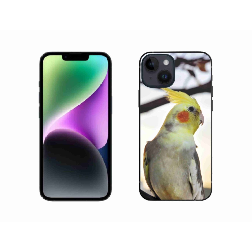 Zselés borítás mmCase iPhone 14 készülékhez - papagáj korela