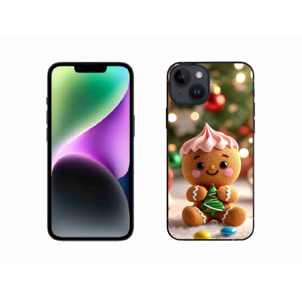 Gél borítás mmCase iPhone 14 készülékhez - mézeskalács