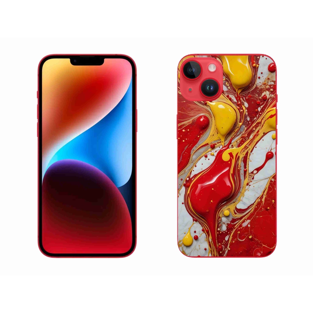 Gél borítás mmCase iPhone 14 Plus készülékhez - absztrakt motívum 42