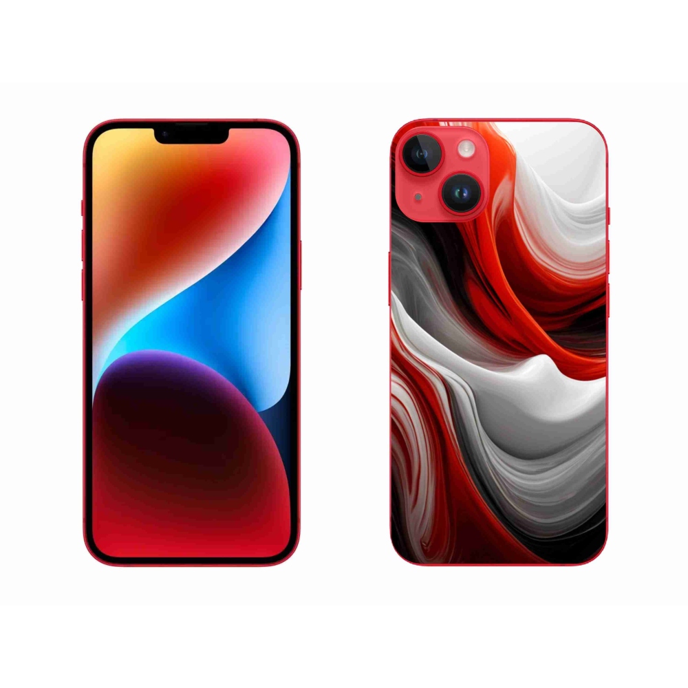 Gél borítás mmCase iPhone 14 Plus készülékhez - absztrakt motívum 47