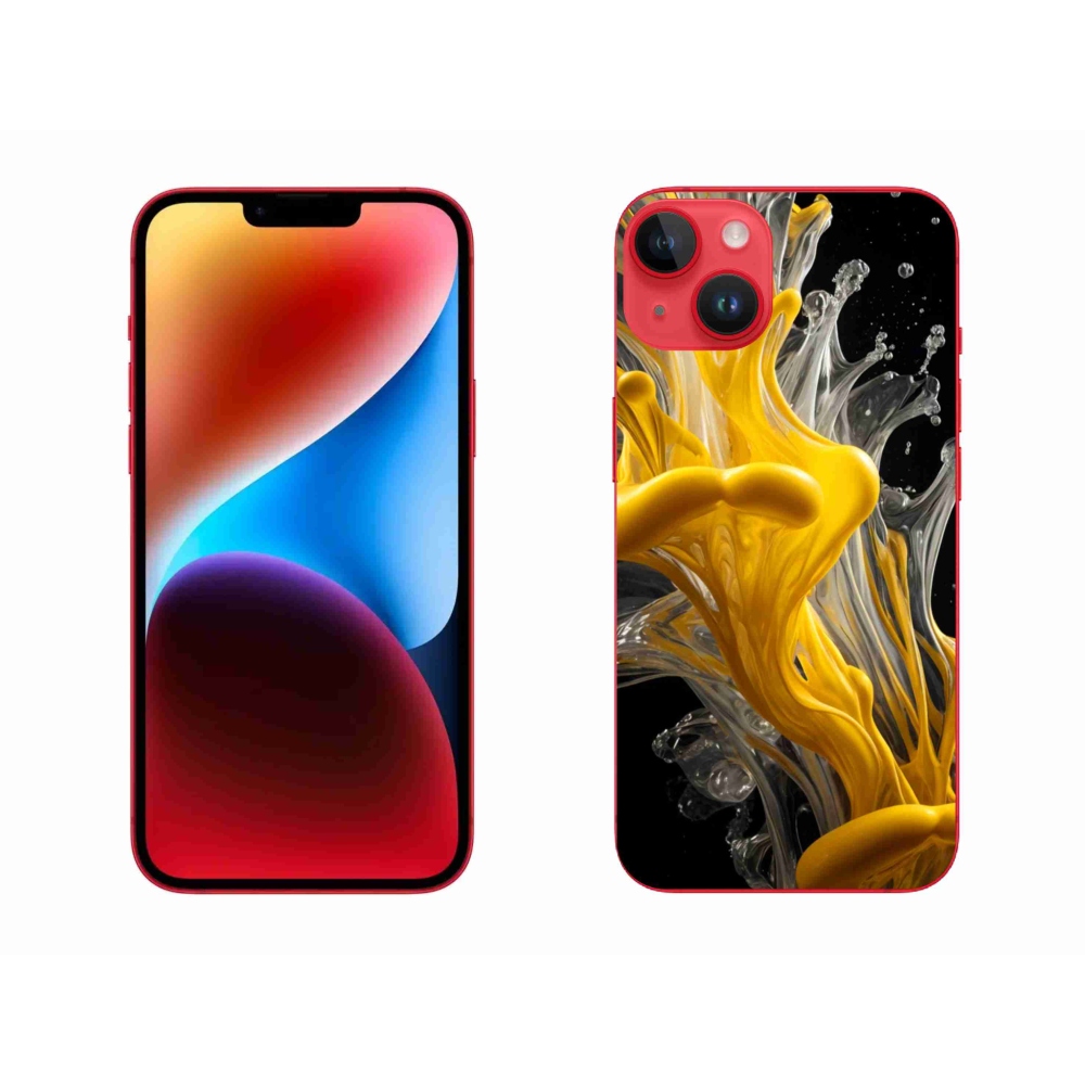 Gél borítás mmCase iPhone 14 Plus készülékhez - absztrakt motívum 48