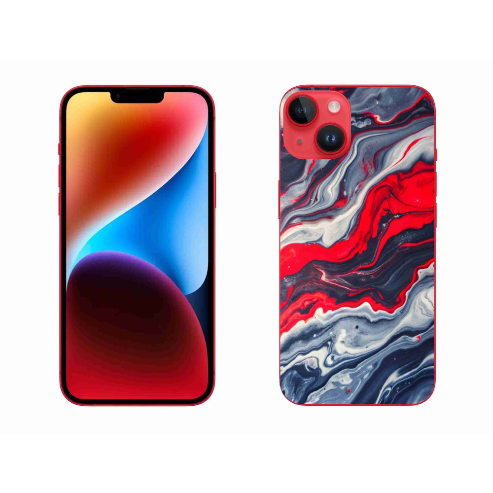 Gél borítás mmCase iPhone 14 Plus készülékhez - absztrakt motívum 59