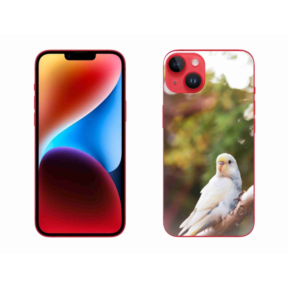 Zselés borítás mmCase iPhone 14 Plus készülékhez - andulka fehér