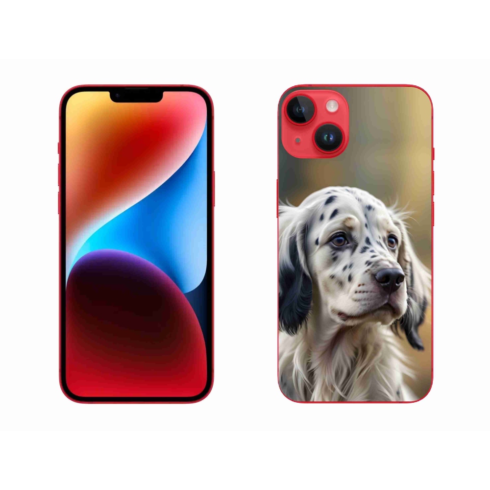 Zselés borítás mmCase iPhone 14 Plus készülékhez - English Setter
