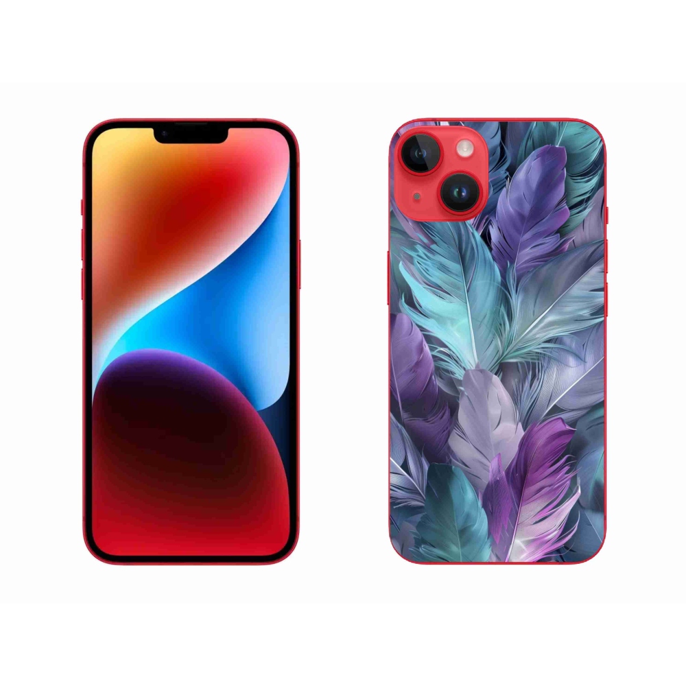 Zselés borítás mmCase iPhone 14 Plus készülékhez - színes toll 2