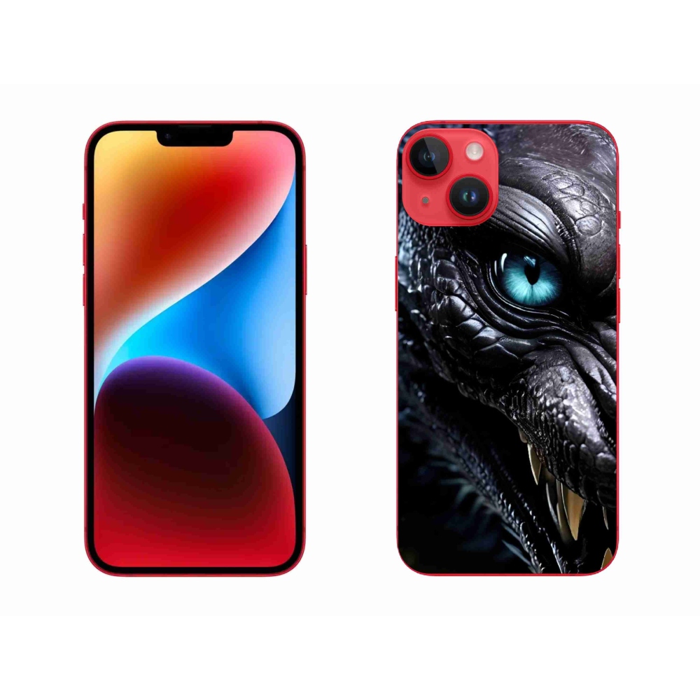mmCase gél tok az iPhone 14 Plus-hoz – sárkányos mintával