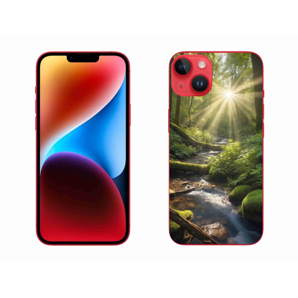 Zselés borítás mmCase iPhone 14 Plus készülékhez - erdei mélység