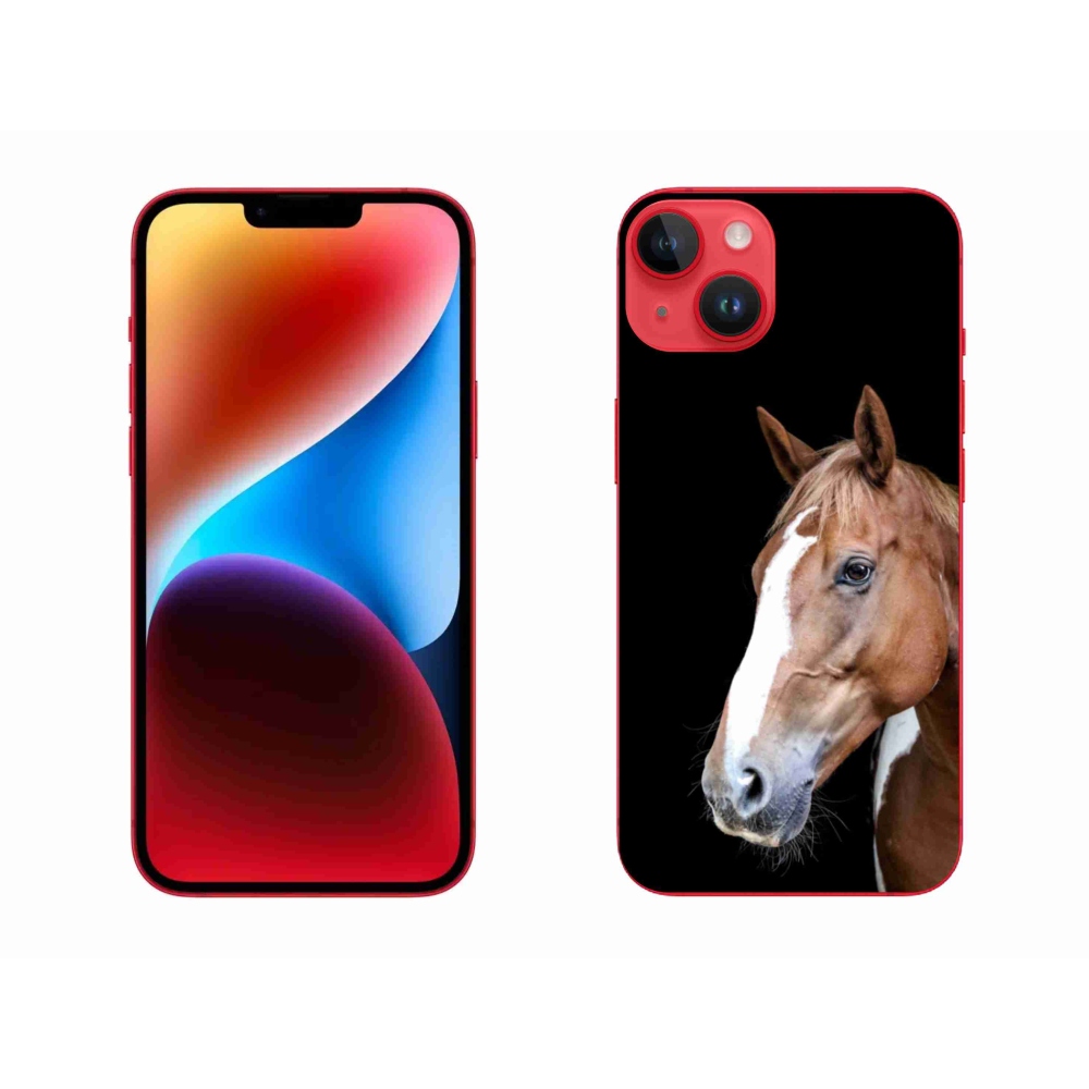 Gél védőhuzat mmCase iPhone 14 Plus készülékhez - barna ló 3