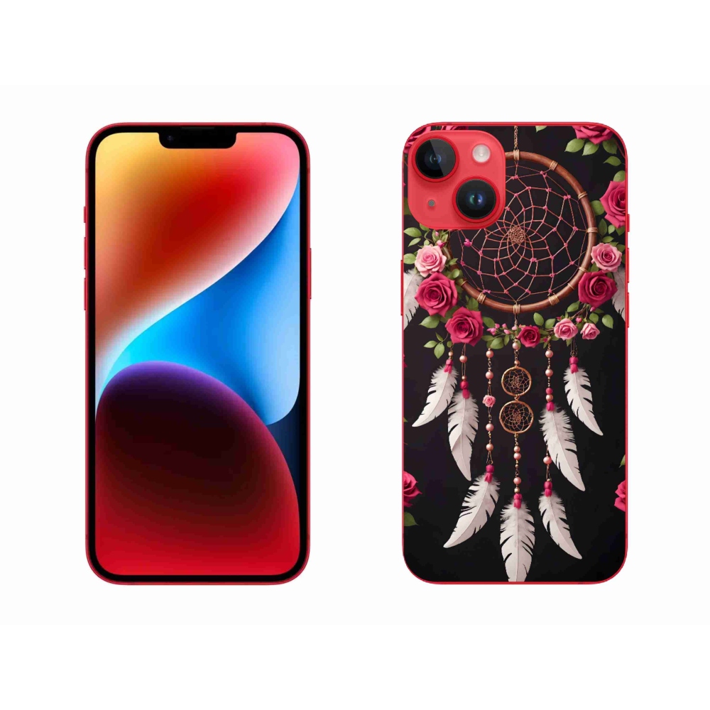 mmCase gél tok az iPhone 14 Plus-hoz – álomfogó rózsákkal
