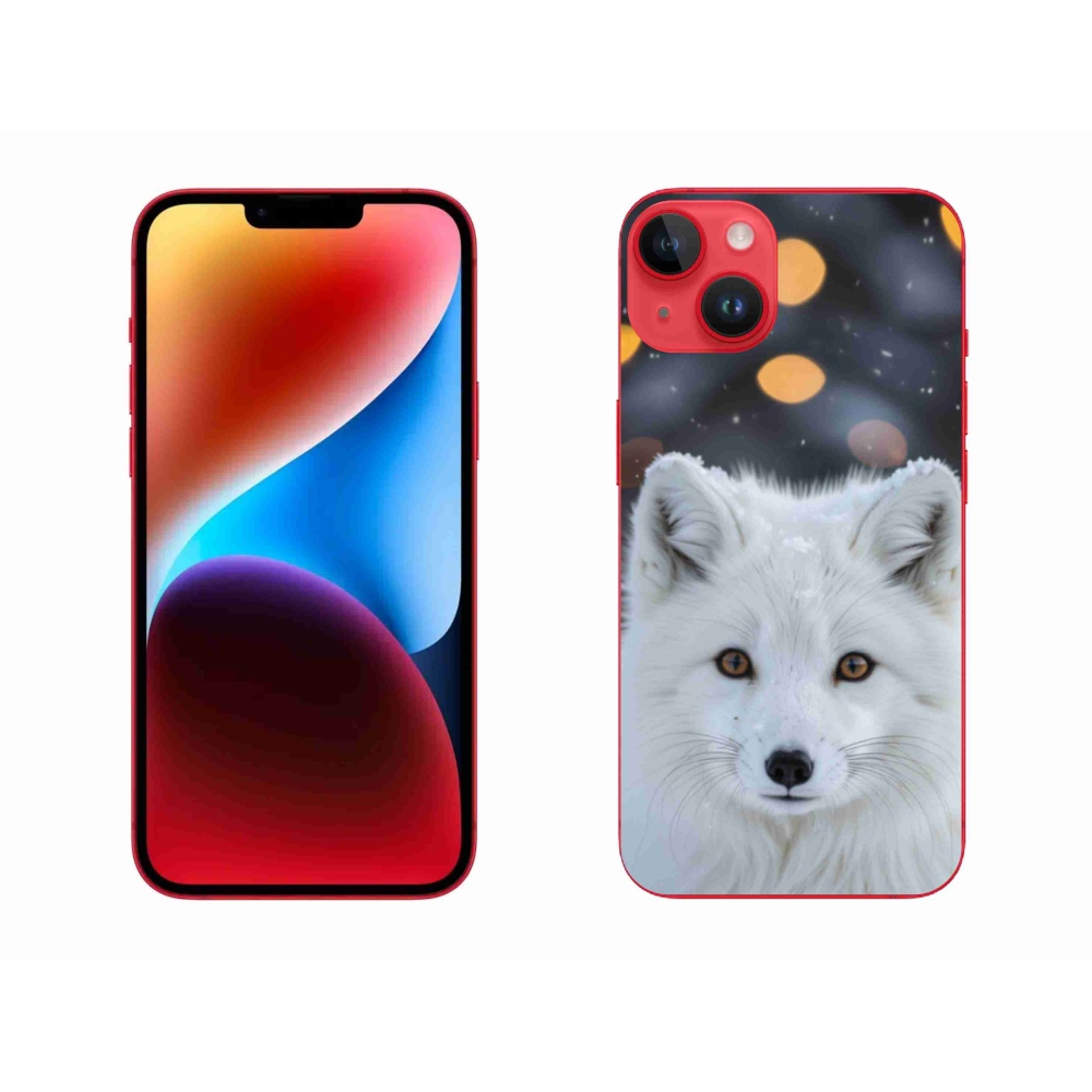 Zselés borítás mmCase iPhone 14 Plus készülékhez - sarki róka