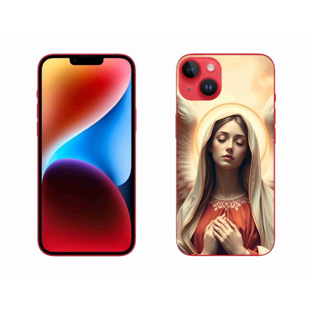 Zselés borítás mmCase iPhone 14 Plus készülékhez - vallási motívumok