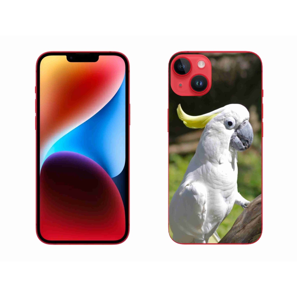 Zselés borítás mmCase iPhone 14 Plus készülékhez - papagáj kakadu 2
