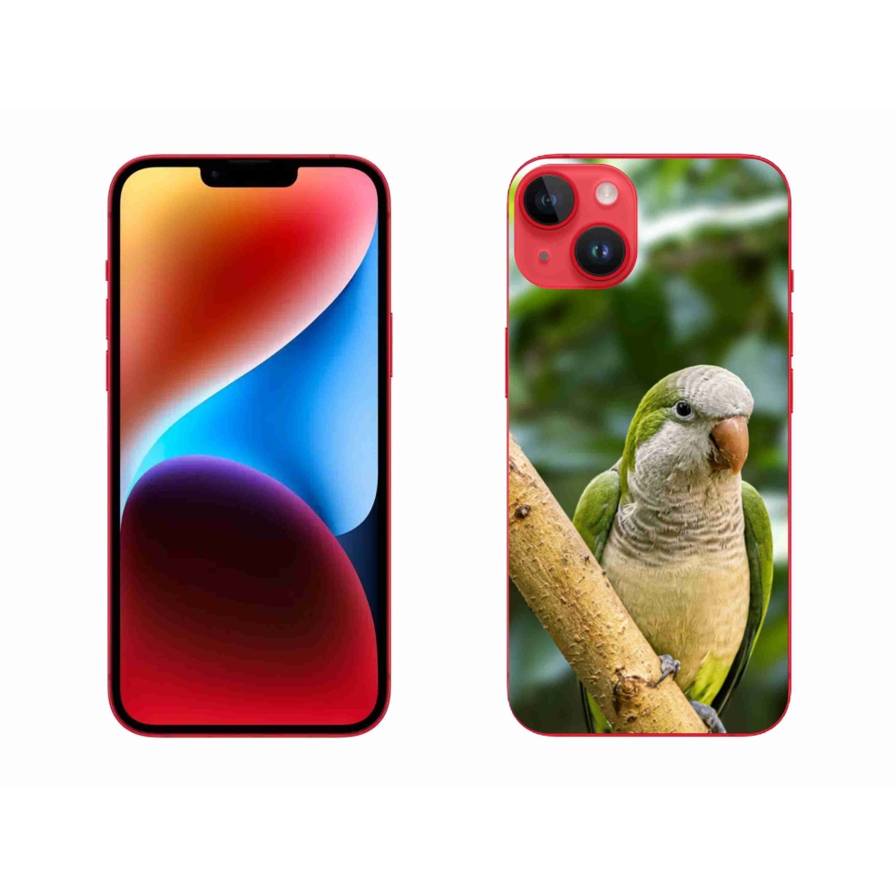 Zselés borítás mmCase iPhone 14 Plus készülékhez - papagáj