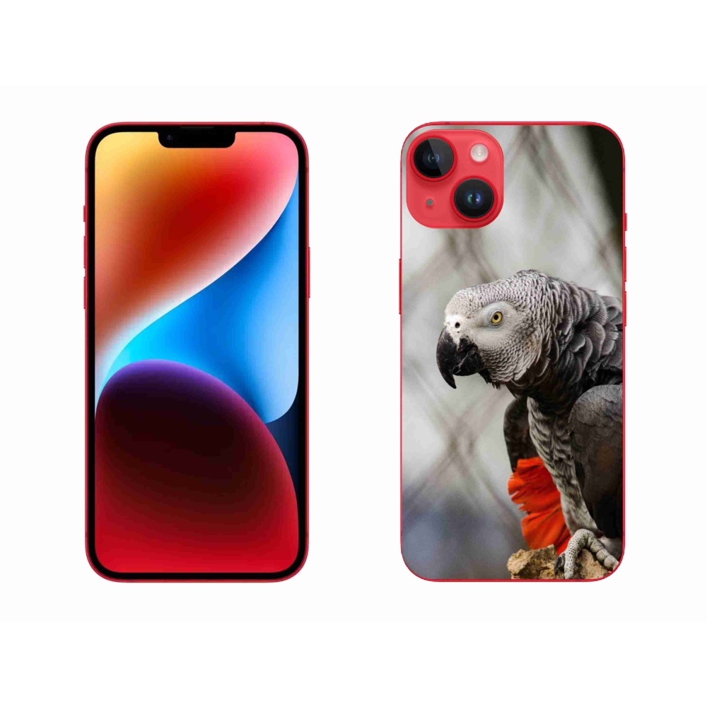 mmCase gél tok az iPhone 14 Plus-hoz – jakó papagáj 3