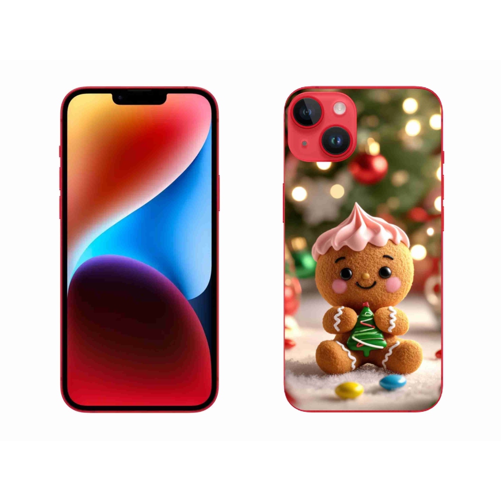 Zselés borítás mmCase iPhone 14 Plus készülékhez - mézeskalács