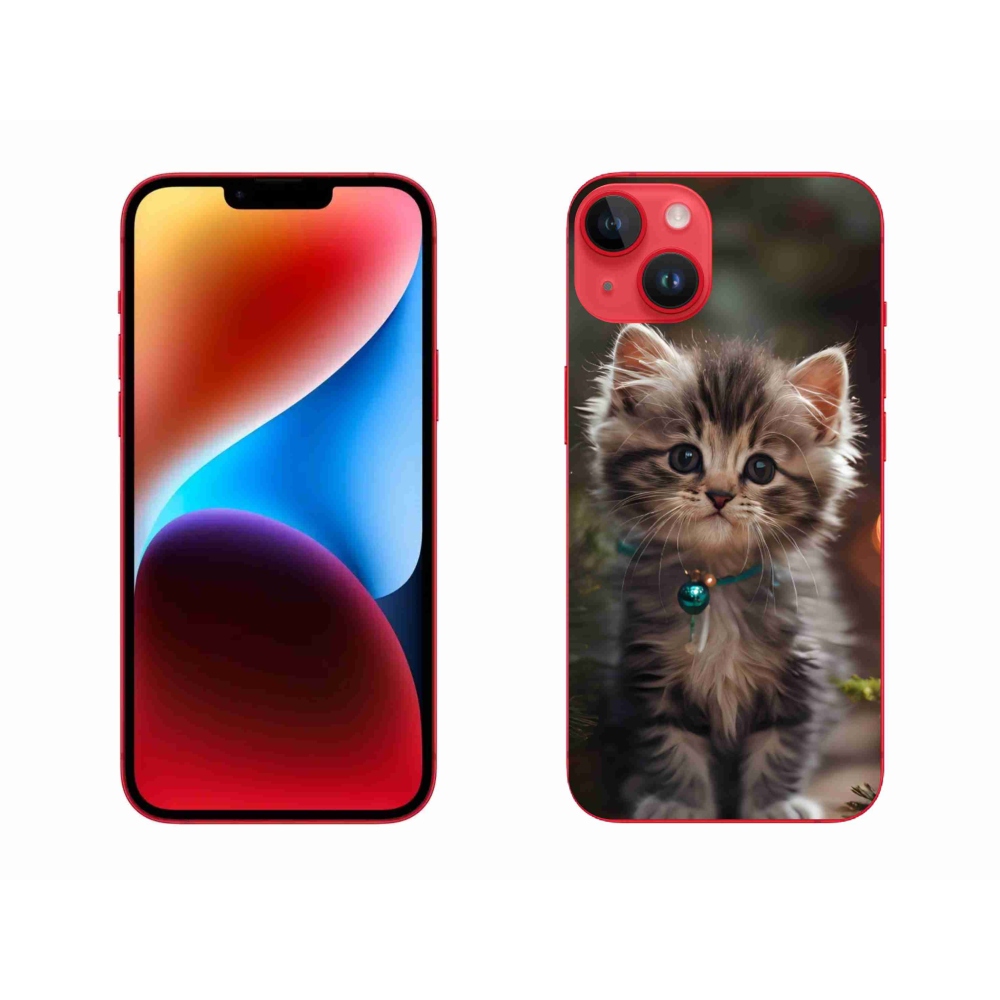 mmCase gél tok az iPhone 14 Plus-hoz – aranyos cica 11
