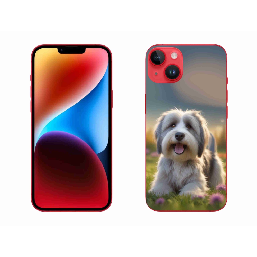 mmCase gél tok az iPhone 14 Plus-hoz – aranyos havannai kutyus