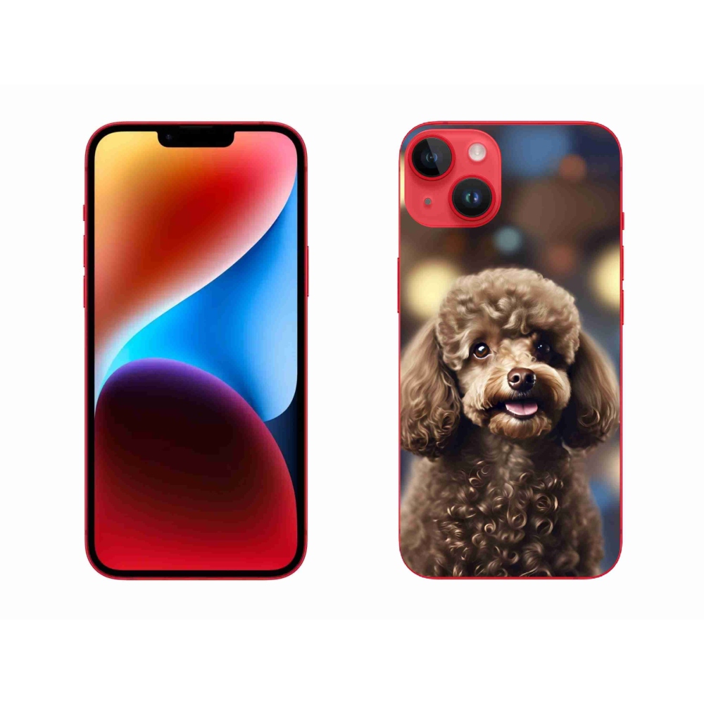 mmCase gél tok az iPhone 14 Plus-hoz – aranyos pudli