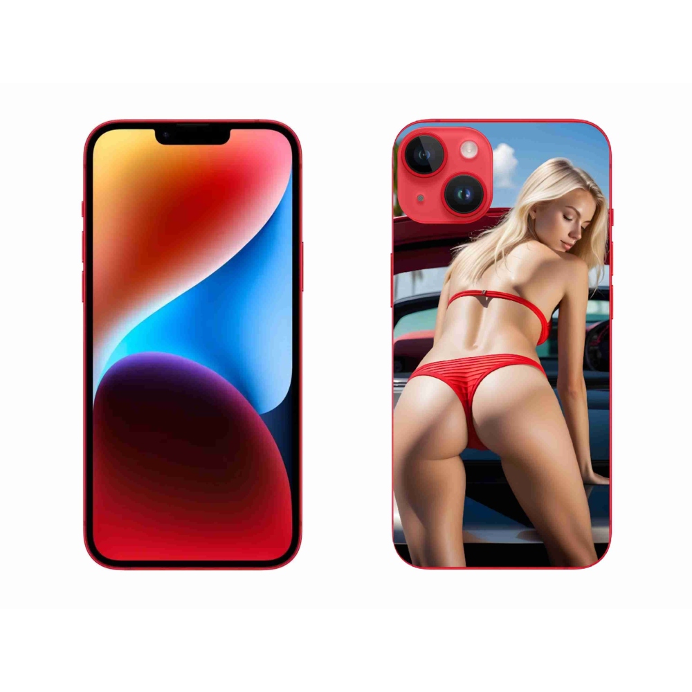 mmCase gél tok az iPhone 14 Plus-hoz – szexi nő 2