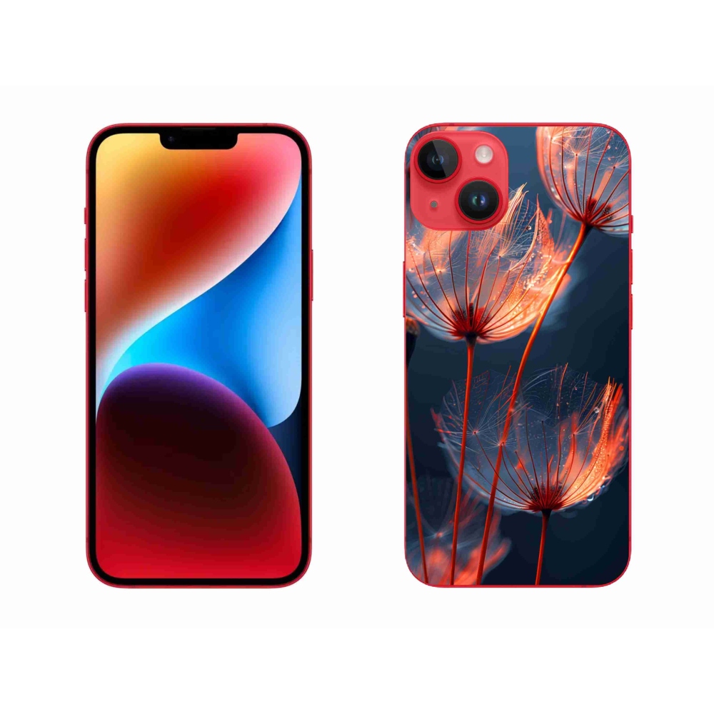 Gél borítás mmCase iPhone 14 Plus készülékhez - világító pehely