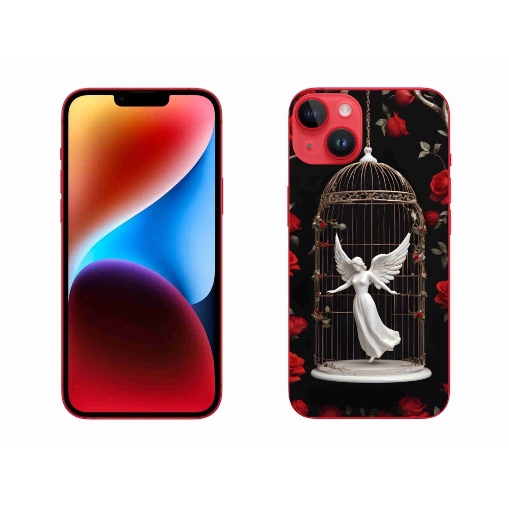 Gél borítás mmCase iPhone 14 Plus készülékhez - csapdába esett angyal