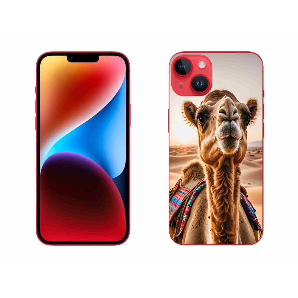 Zselés borítás mmCase iPhone 14 Plus készülékhez - teve színű