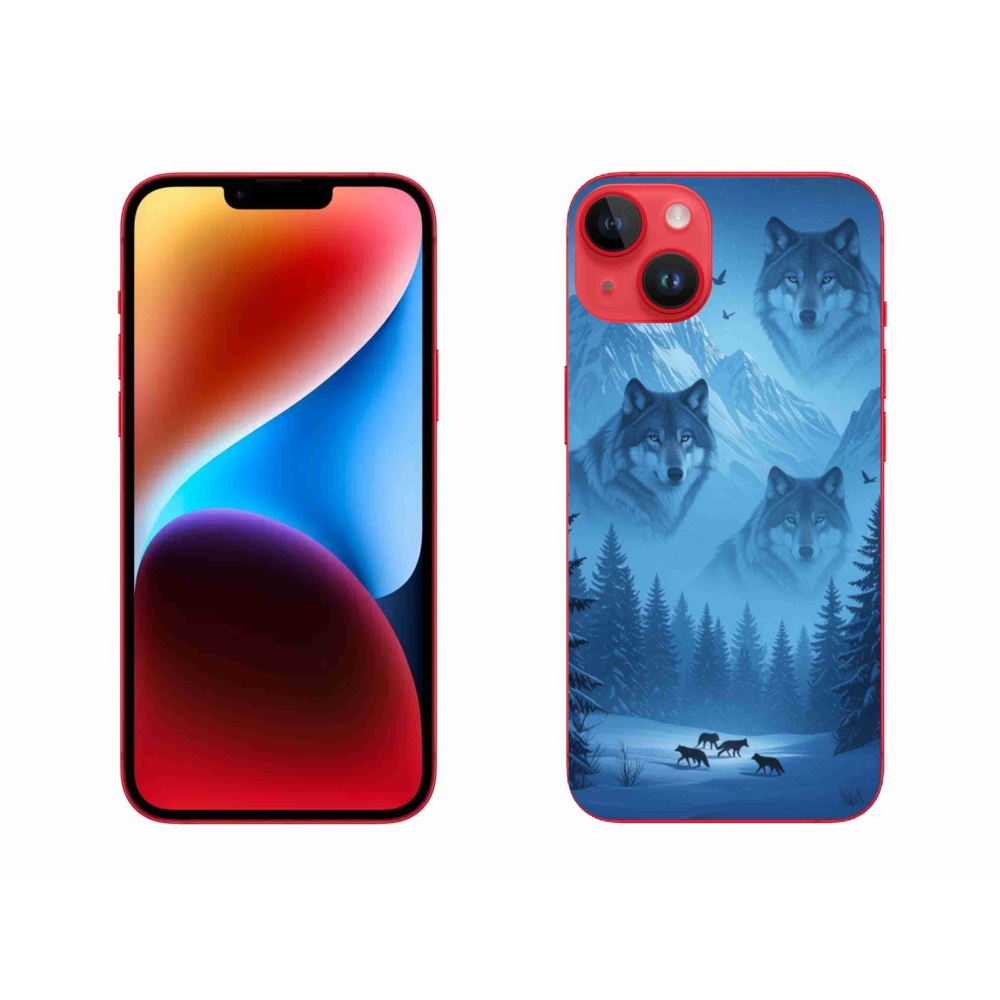 Gél védőburkolat mmCase iPhone 14 Plus készülékhez - farkas csomag