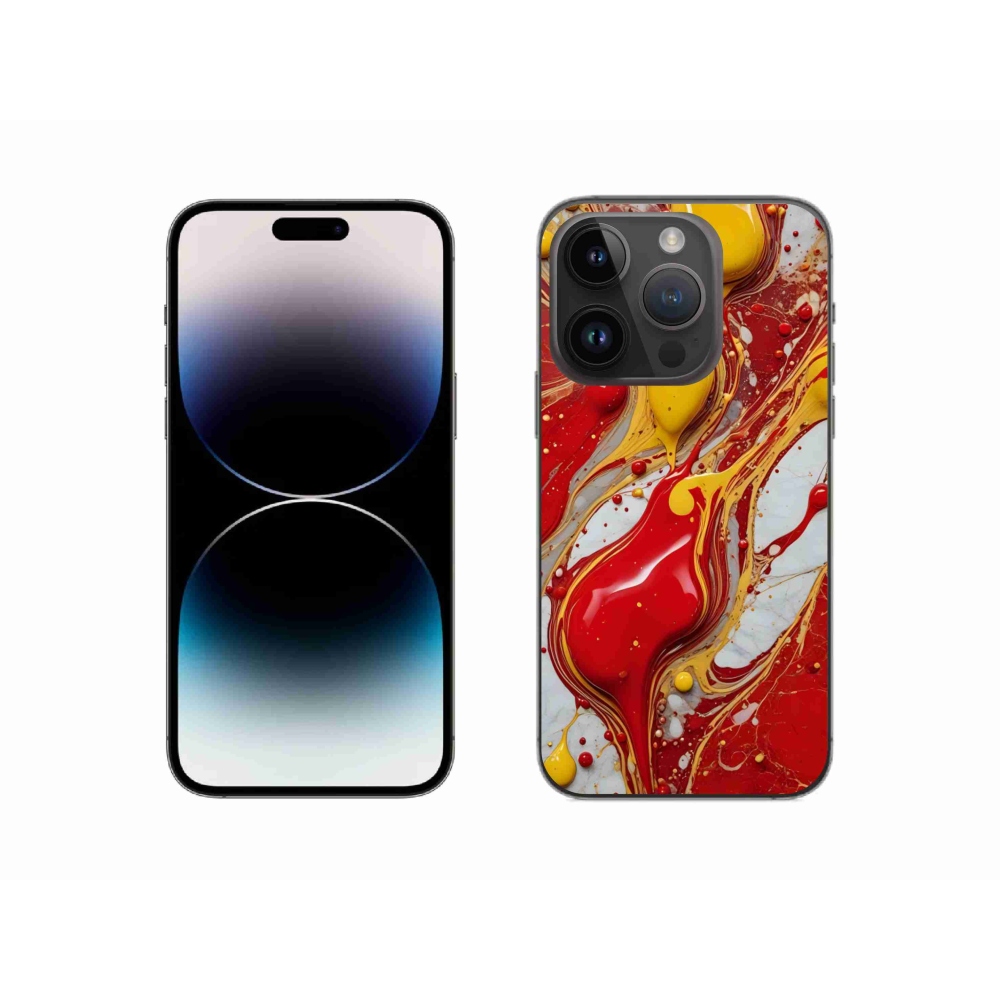 Gél borítás mmCase iPhone 14 Pro készülékhez - absztrakt motívum 42