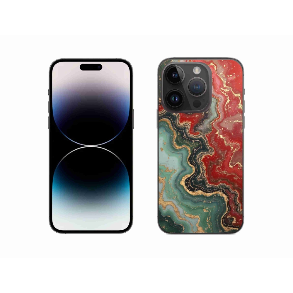 Gél borítás mmCase iPhone 14 Pro készülékhez - absztrakt motívum 55