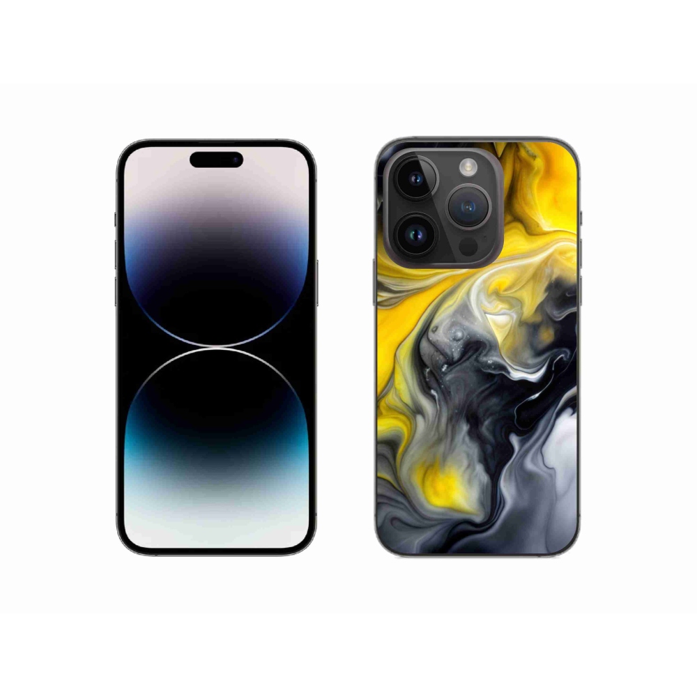 Gél borítás mmCase iPhone 14 Pro készülékhez - absztrakt motívum 60