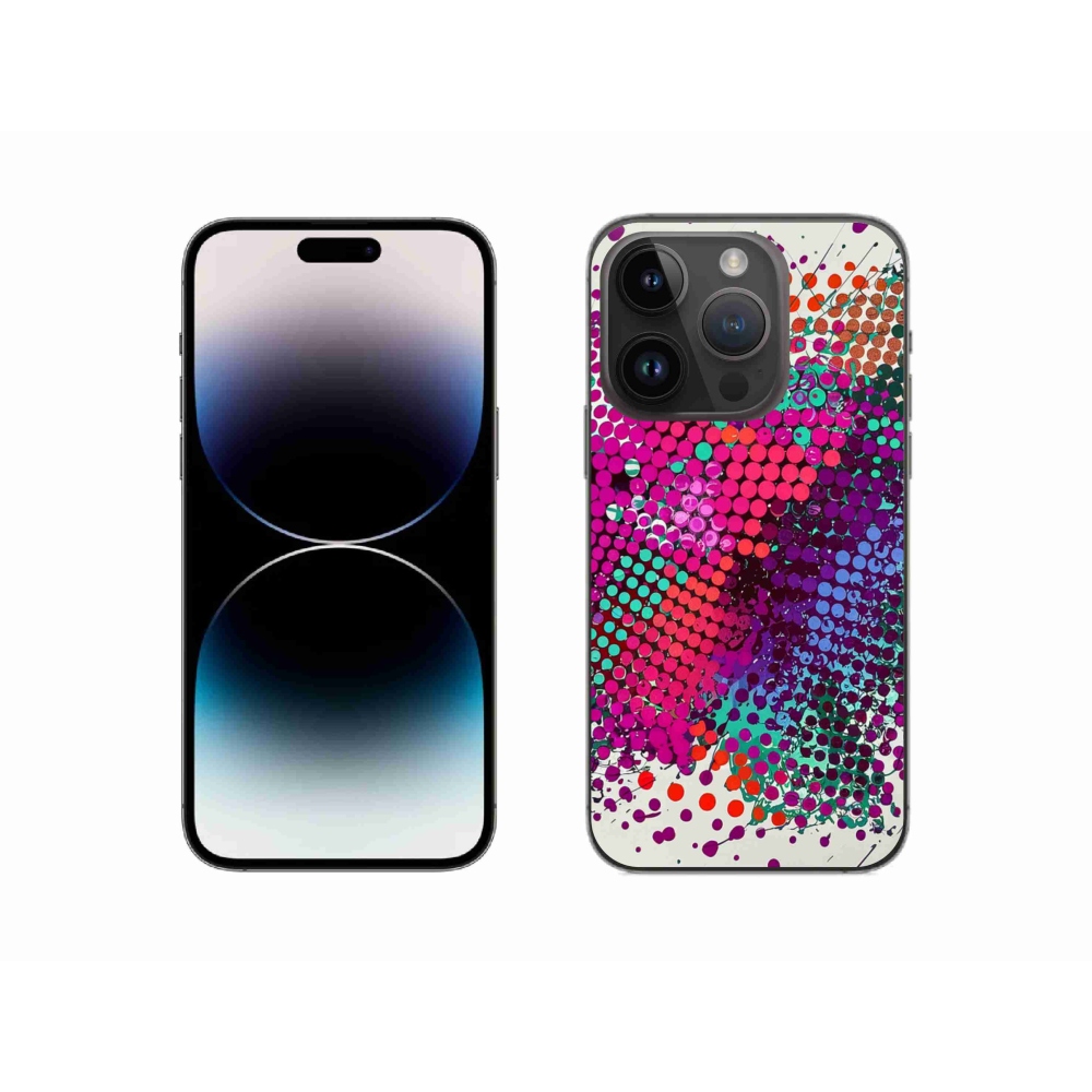 Zselés borítás mmCase iPhone 14 Pro készülékhez - absztrakt motívum 65