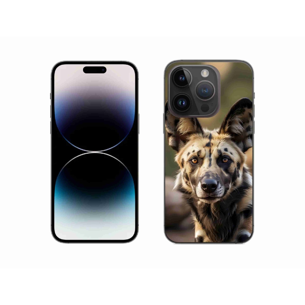 mmCase gél tok az iPhone 14 Pro-hoz – afrikai vadkutya