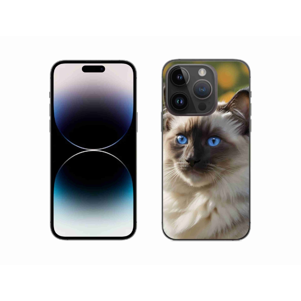 Zselés borítás mmCase iPhone 14 Pro készülékhez - fehér rongybaba