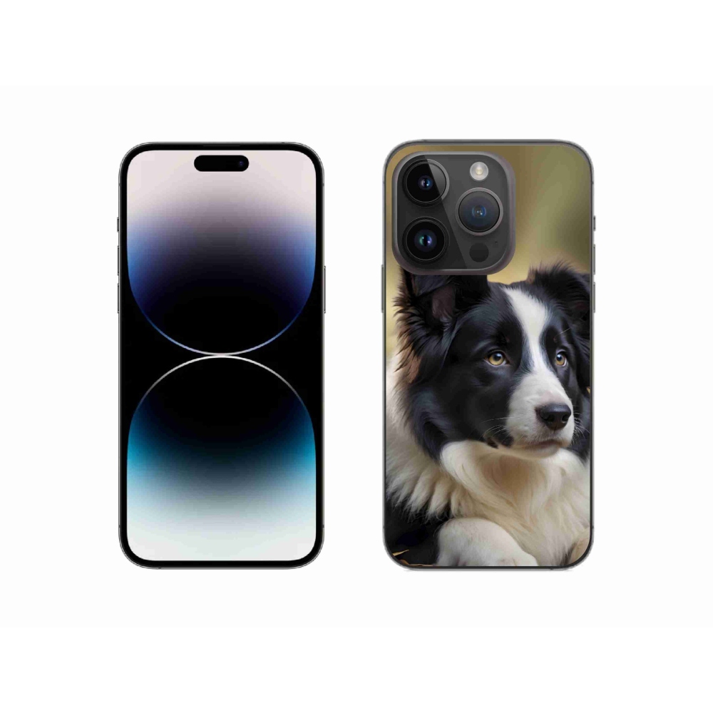 mmCase gél tok az iPhone 14 Pro-hoz – border collie 2