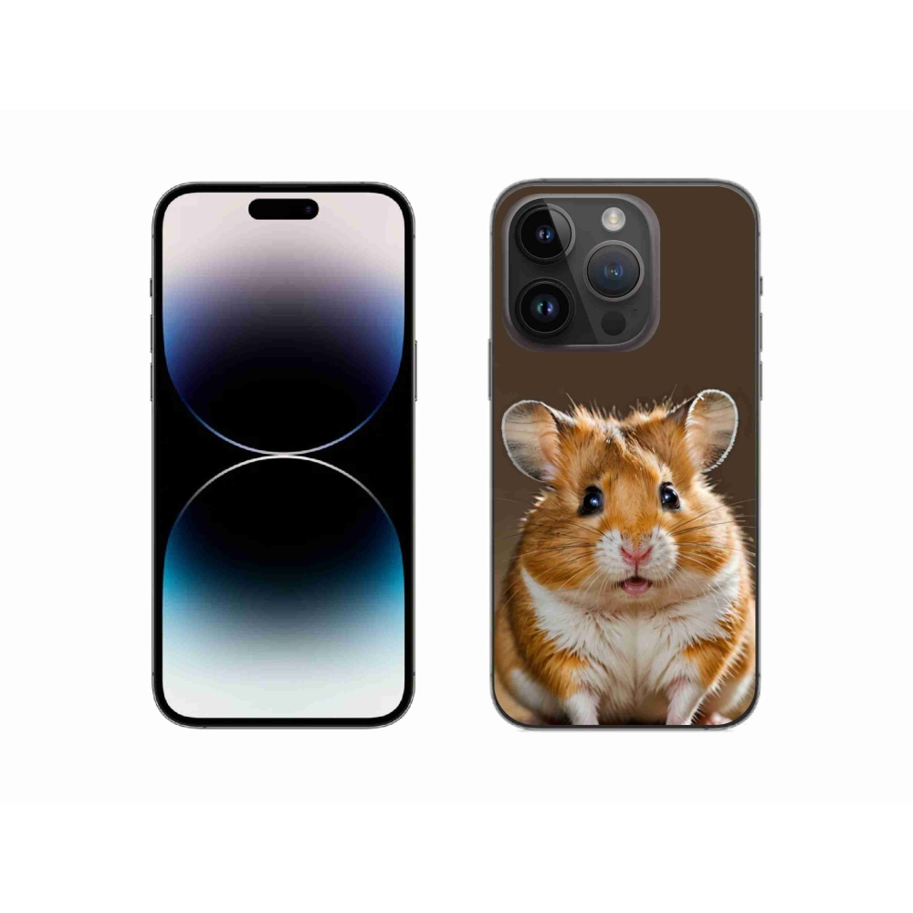 Zselés borítás mmCase iPhone 14 Pro készülékhez - hörcsög