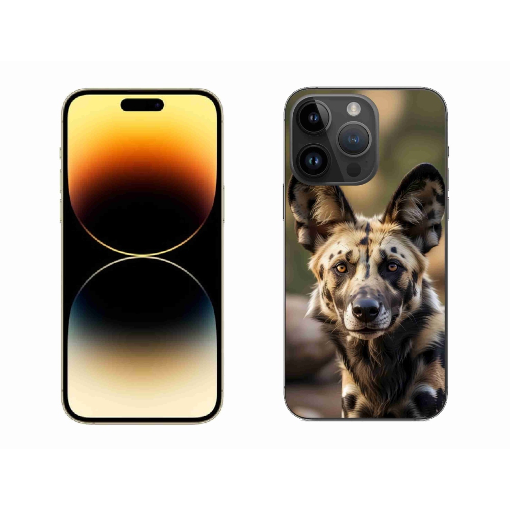 mmCase gél tok az iPhone 14 Pro Max-hoz – afrikai vadkutya