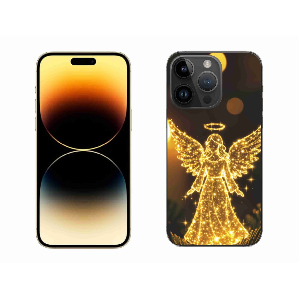 Gél védőburkolat mmCase iPhone 14 Pro Max készülékhez - angyal
