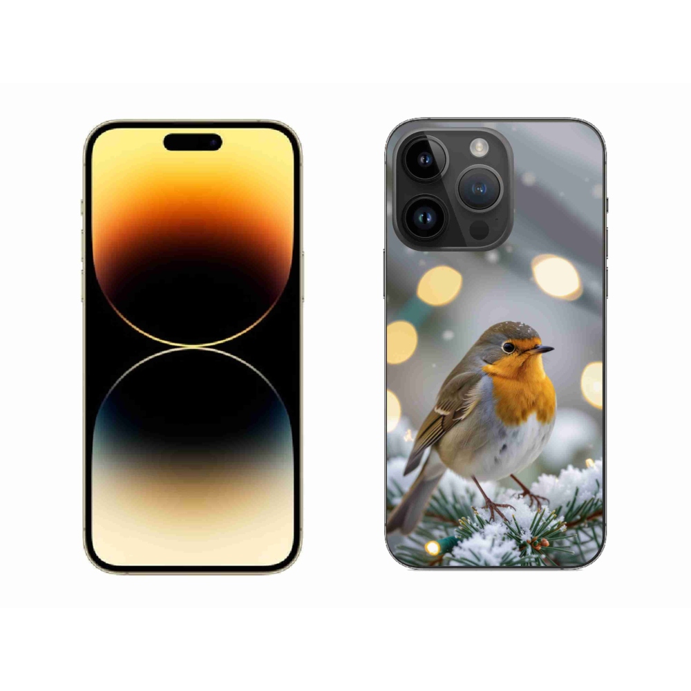 mmCase gél tok az iPhone 14 Pro Max-hoz – téli vörös